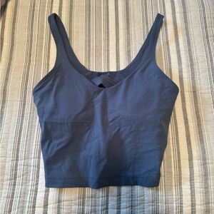 lululemon athletica Navy Crop Top